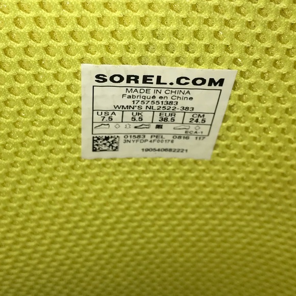 Sorel Green Tall Rain Boot Green NWT - Picture 3 of 5
